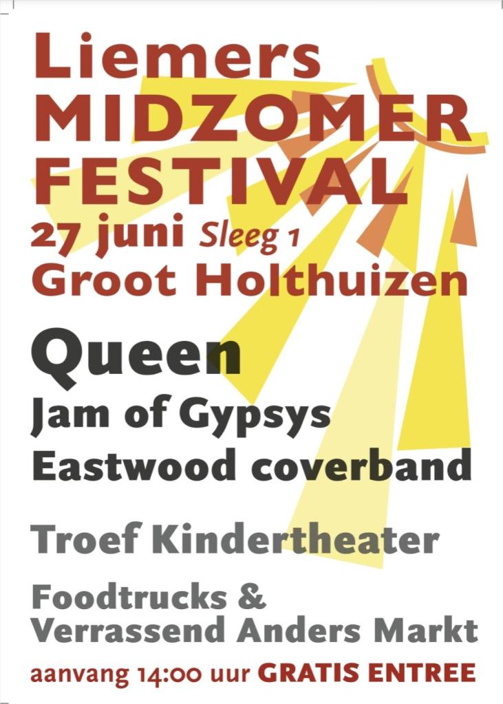 Aankondiging Liemers Midzomer Festival