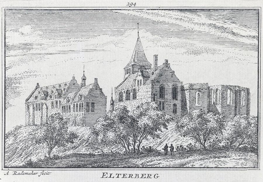 Tekening van Elterberg