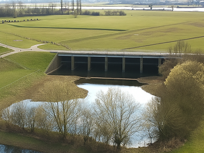 Afbeelding inlaatwerk Westervoort
