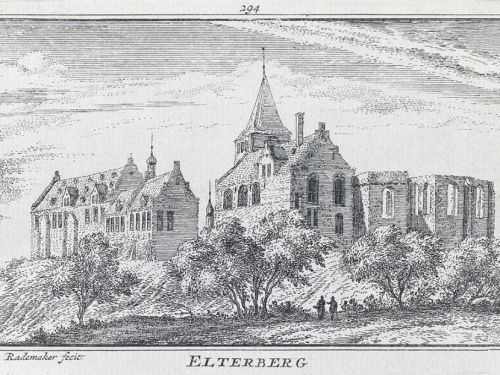 Tekening van Elterberg