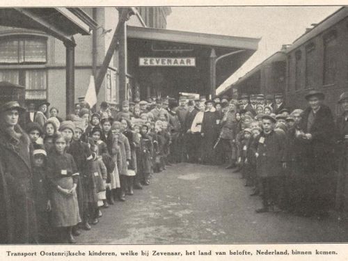 Transport Oostenrijkse kinderen