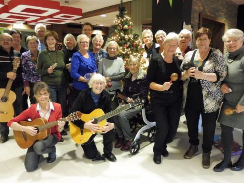 Ouderen orkest van Zing en Swing